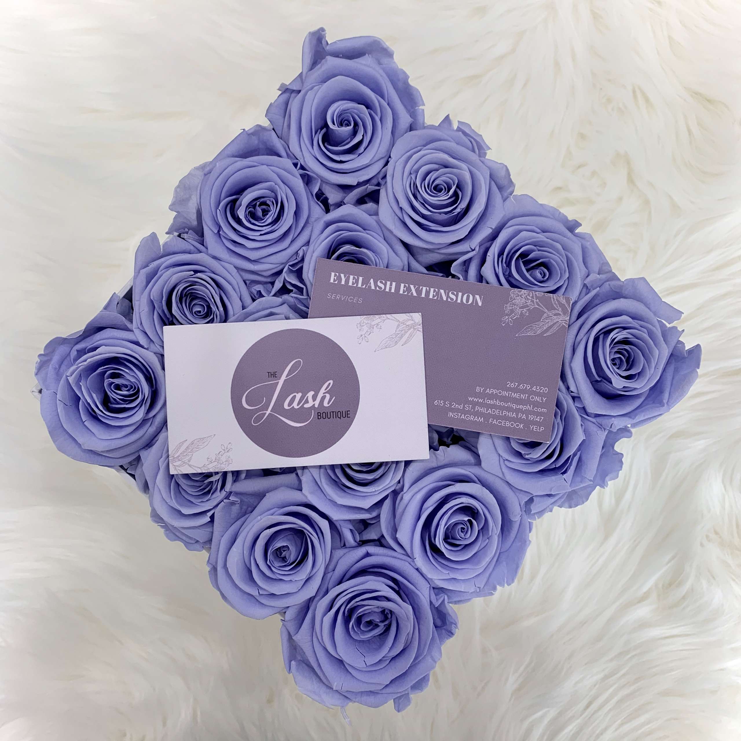 The Lash Boutique Philadelphia salon interior